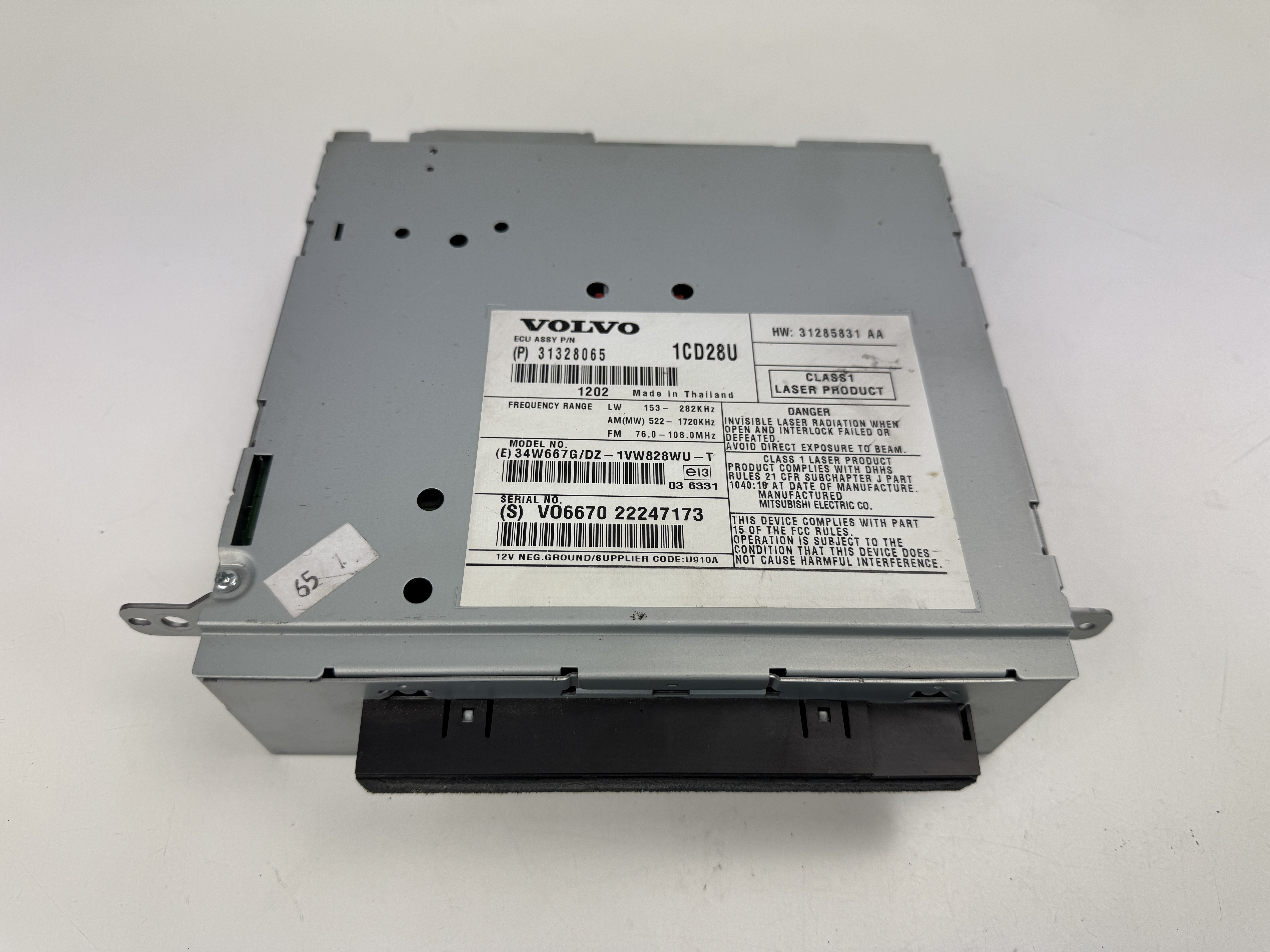 CD přehrávač ( měnič)  Volvo 31328065