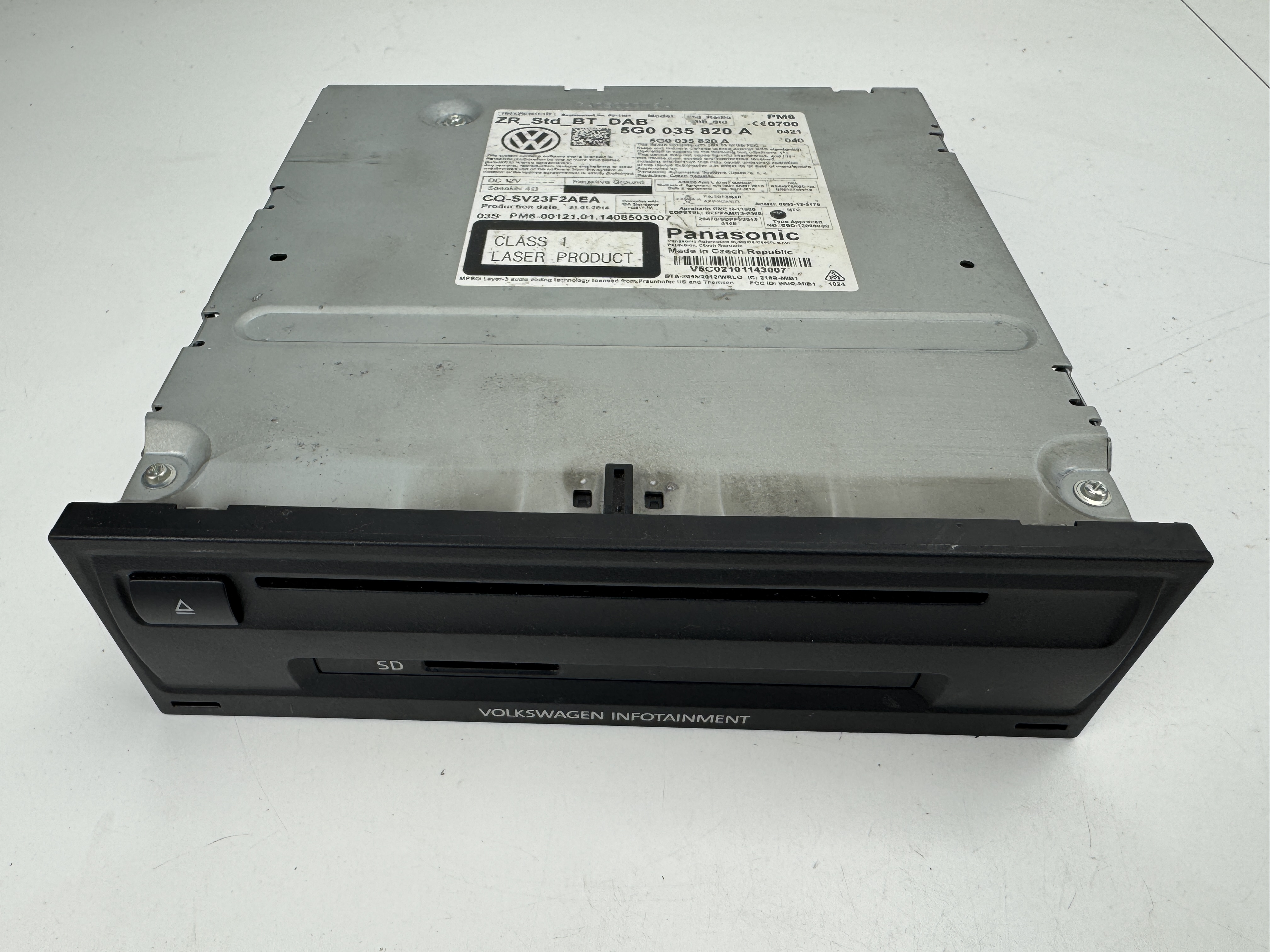 Jednotka navigace, multimédií VW Golf VII 5G0035820A