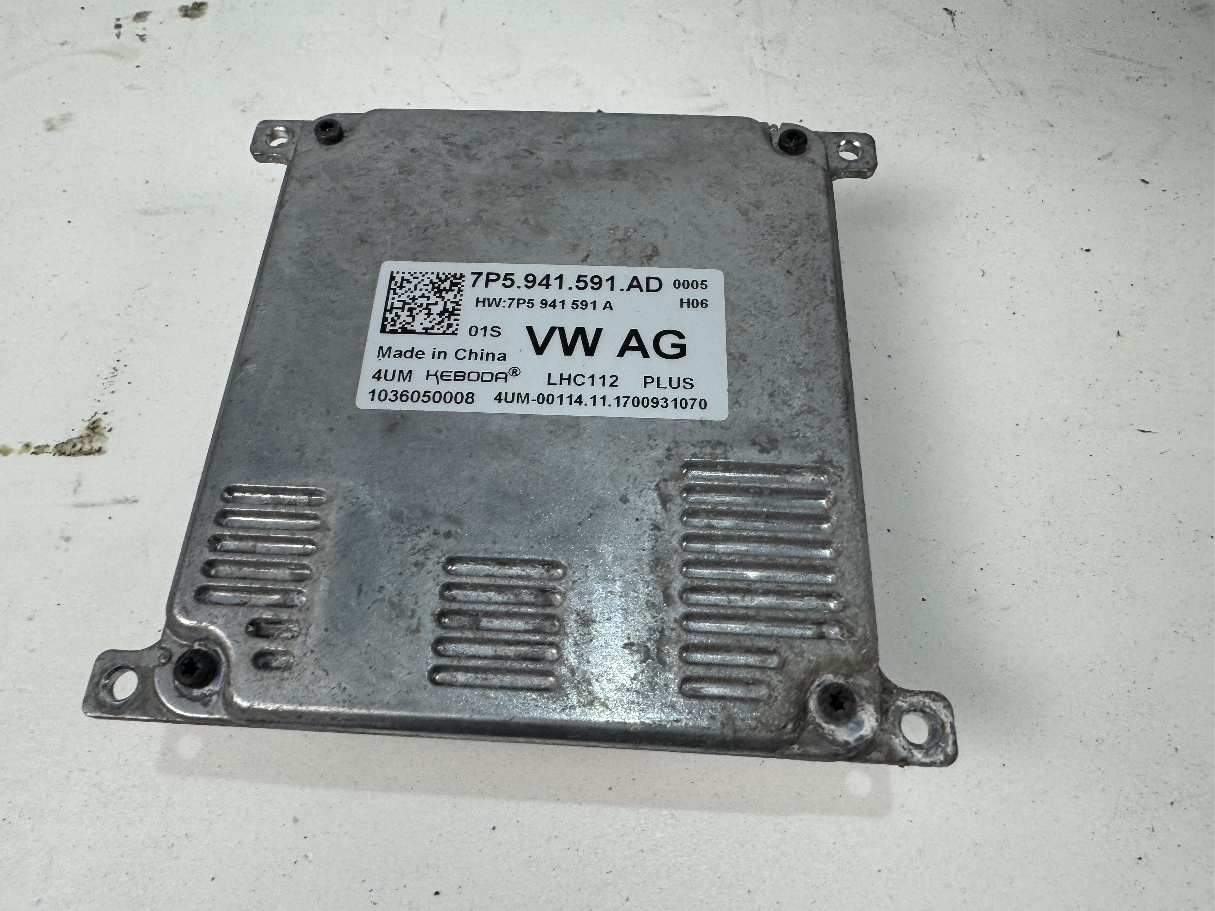 Řídící jednotka LED světla Škoda Karoq 7P5941591AD