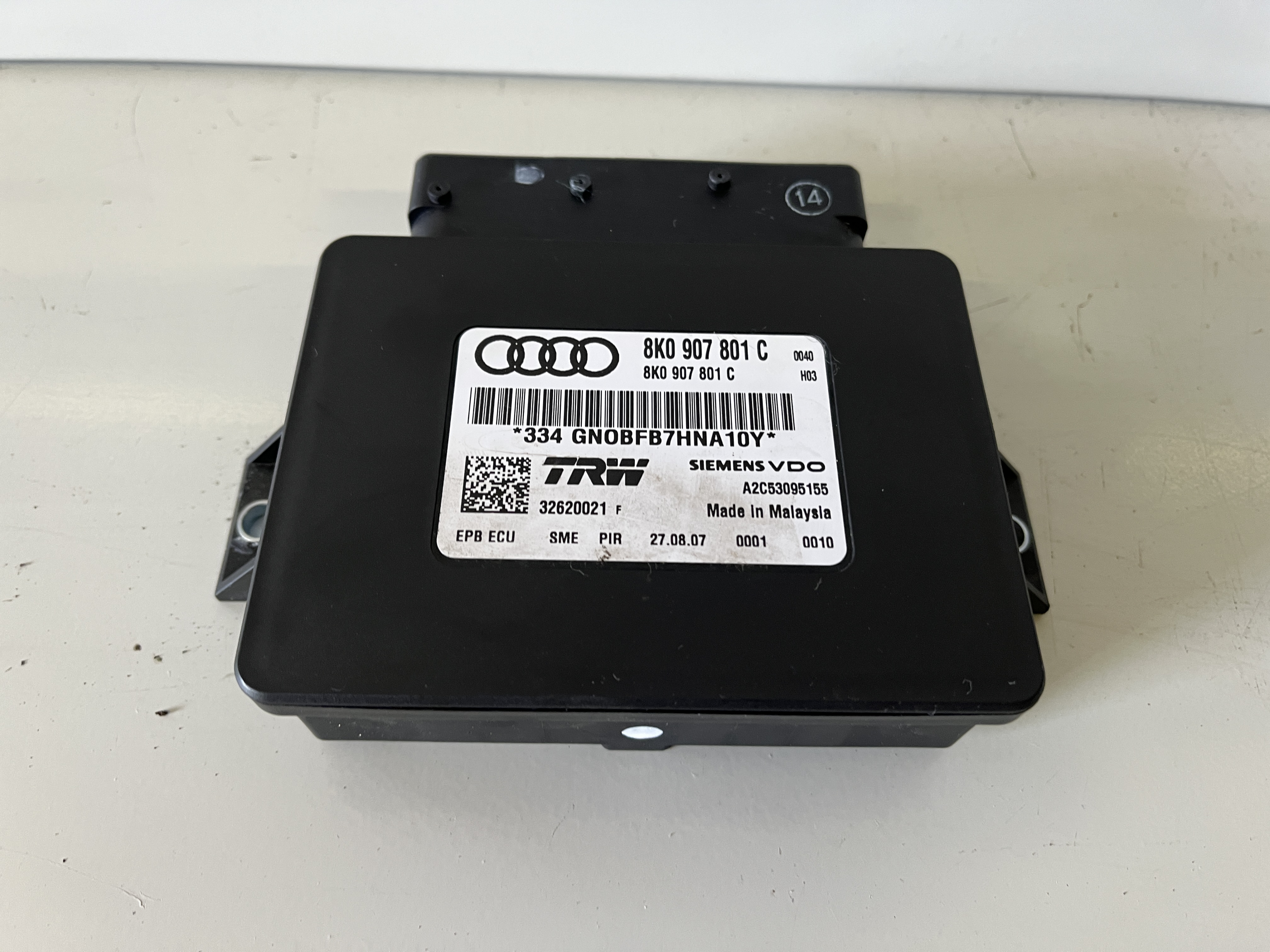 Modul ruční brzdy Audi A5 8T 8K0907801C